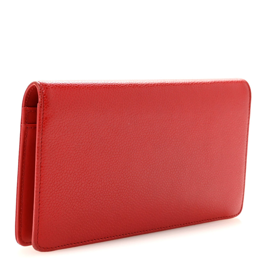 Caviar Timeless CC Yen Wallet Red