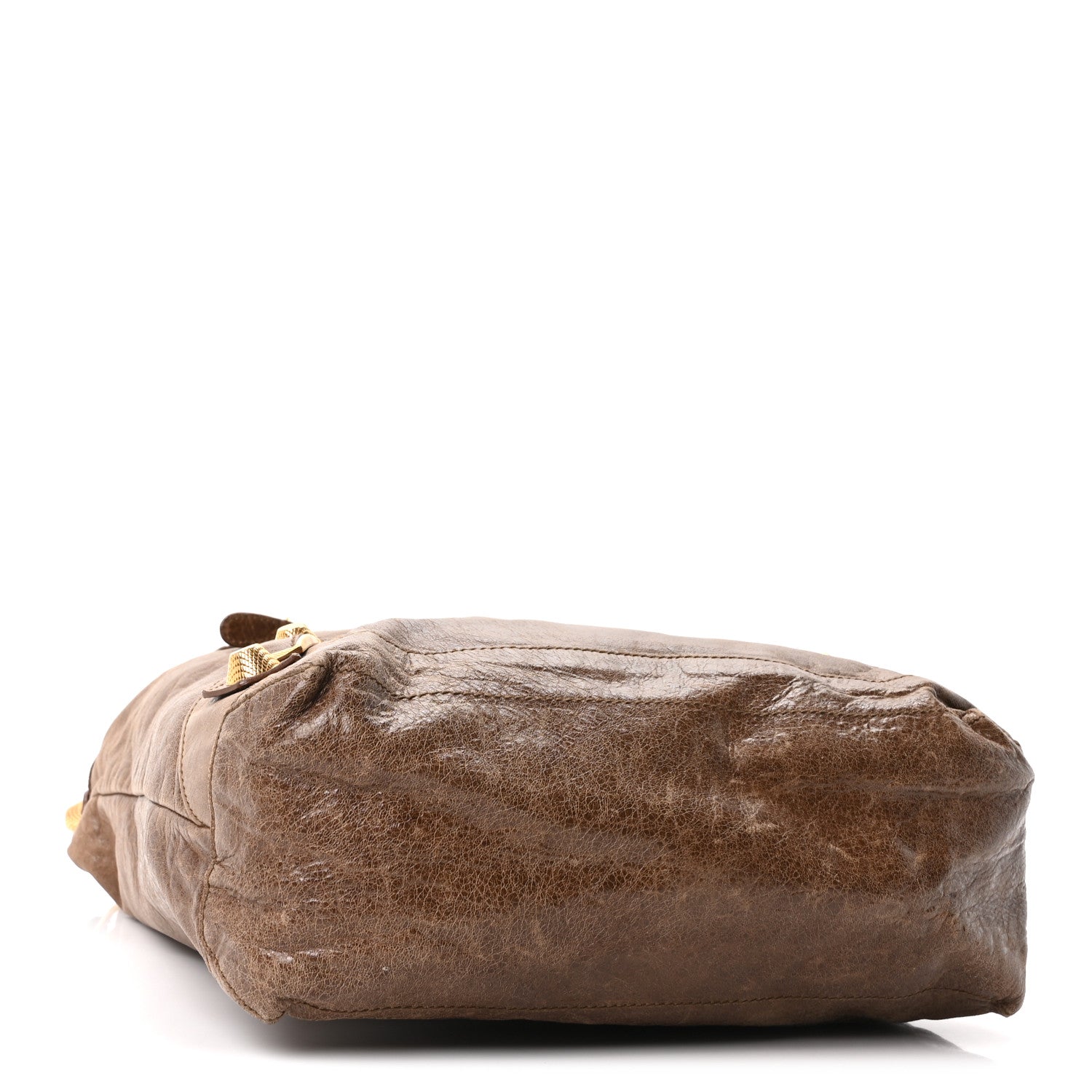 Agneau Giant 21 Gold Hardware Day Hobo Truffle