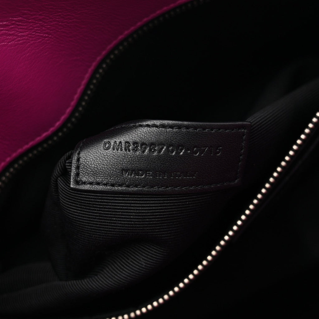 Calfskin Small Sac De Jour Electric Pink