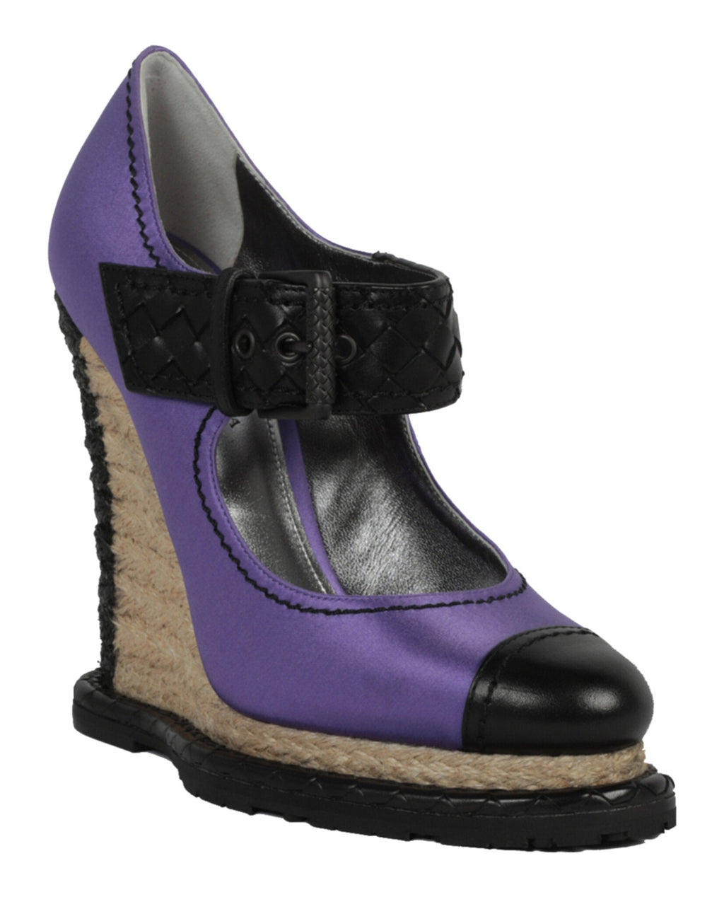 Bottega Veneta Womens Mary Jane Espedrille Wedge