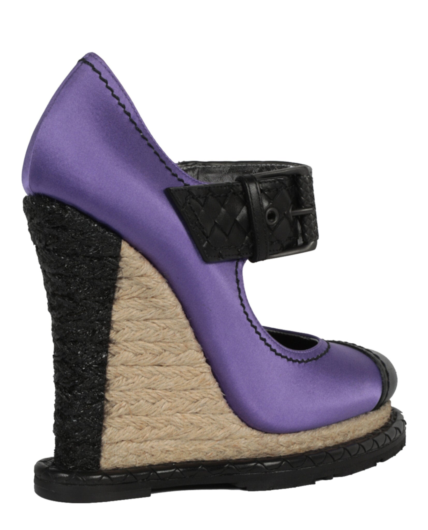 Bottega Veneta Womens Mary Jane Espedrille Wedge