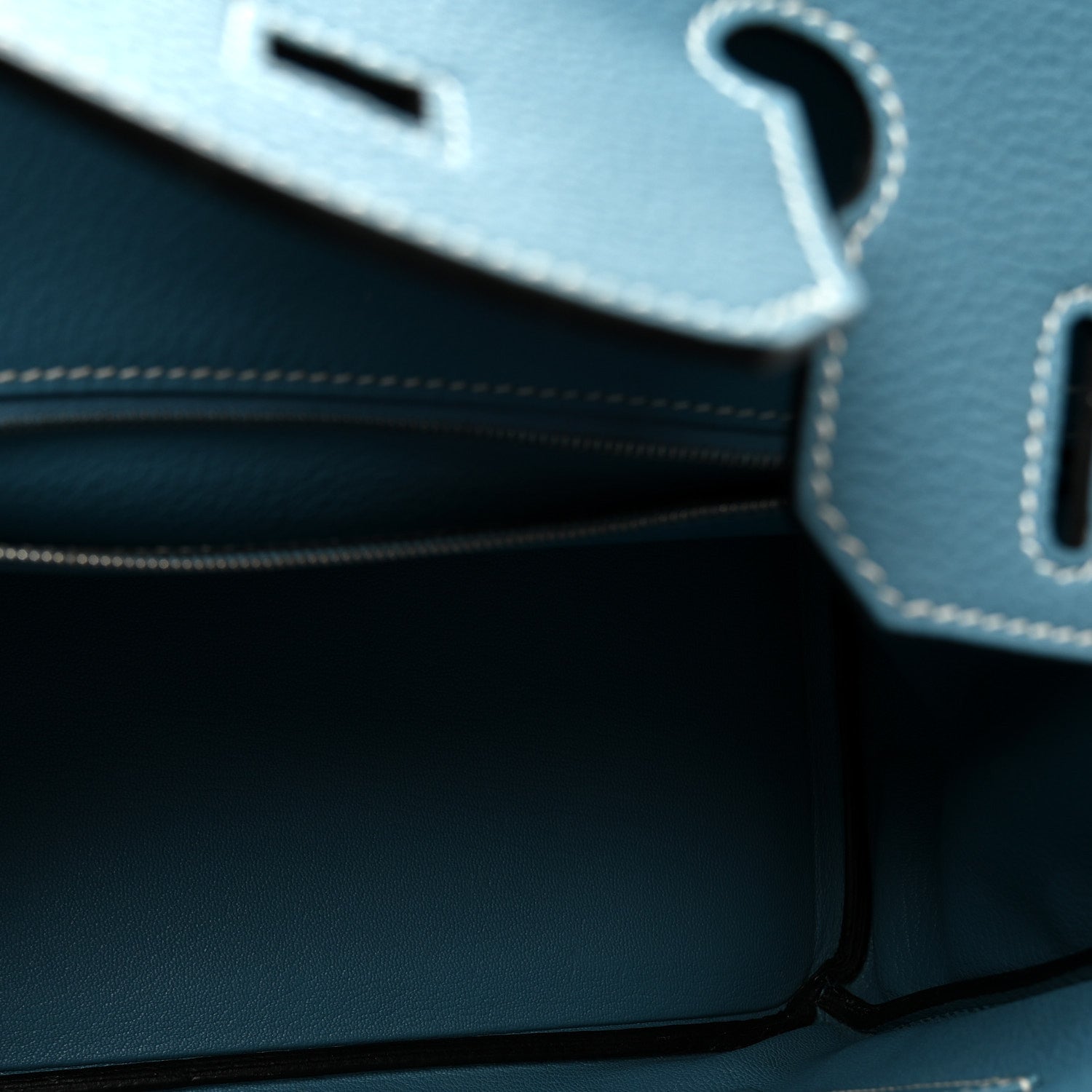 Togo Birkin 30 Blue Jean