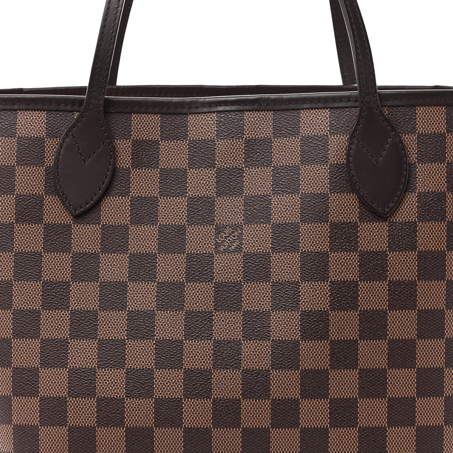 Damier Ebene Neo Neverfull MM Rose Ballerine
