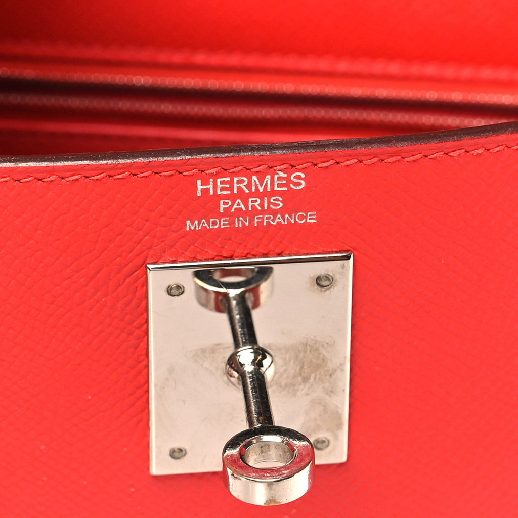 Epsom Kelly Sellier 32 Rouge Casaque