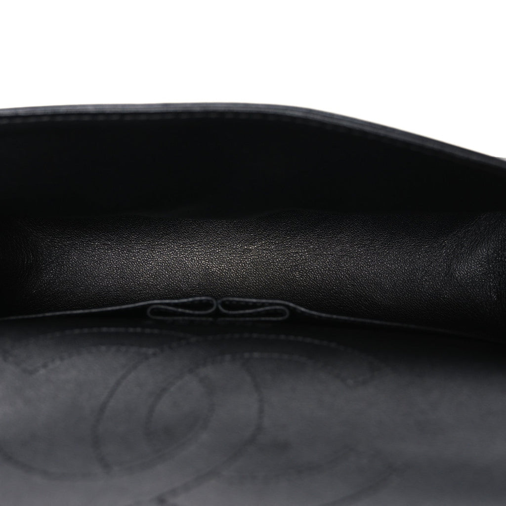Aged Calfskin Quilted 2.55 Reissue 225 Flap  So Black