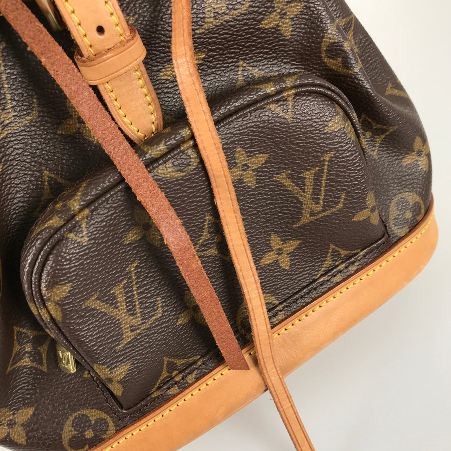 LOUIS VUITTON Monogram Mini Montsouris M51137 Backpack