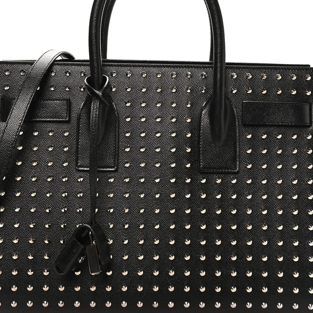 Grain De Poudre Studded Nano Sac De Jour Black