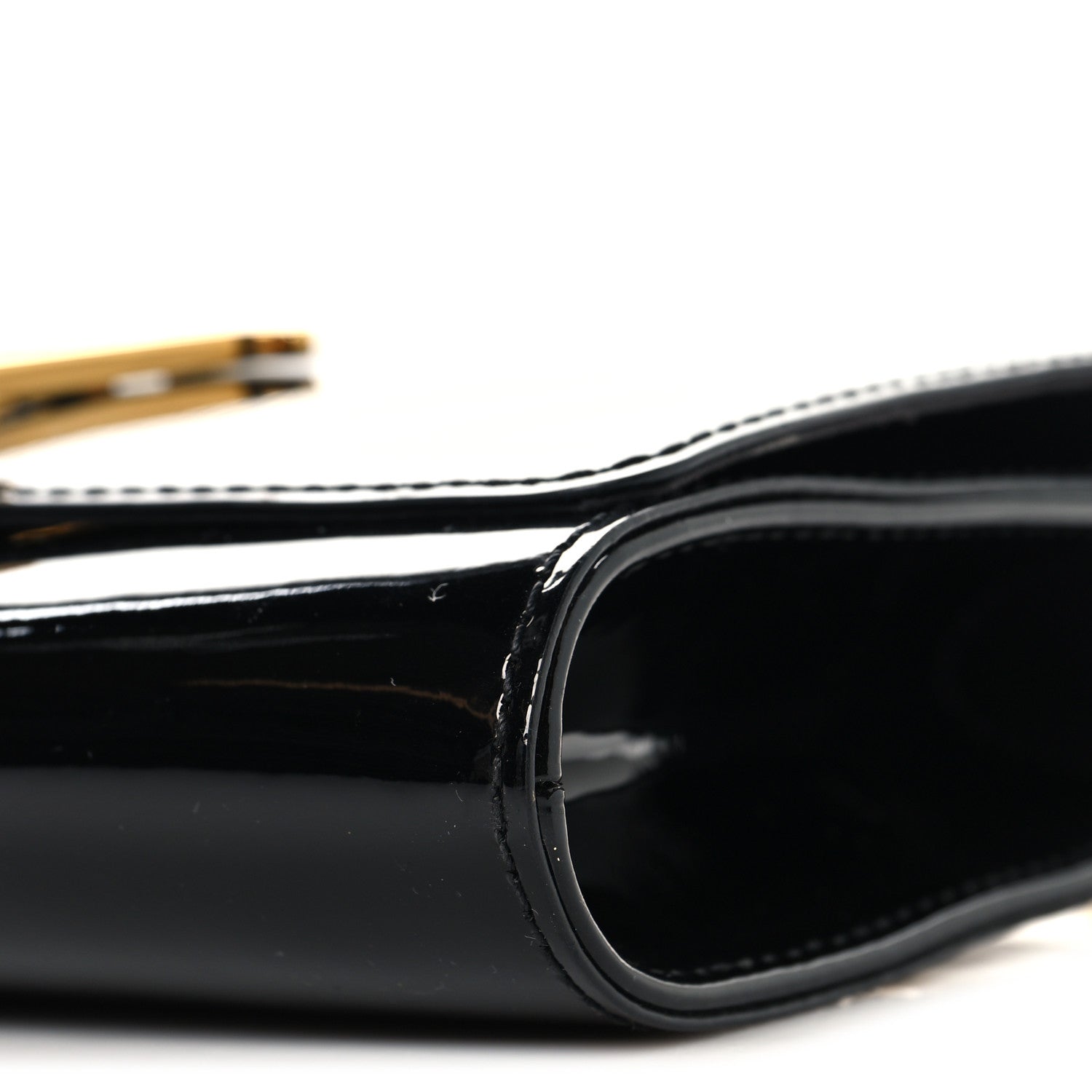Patent Louise PM Chain Clutch Black