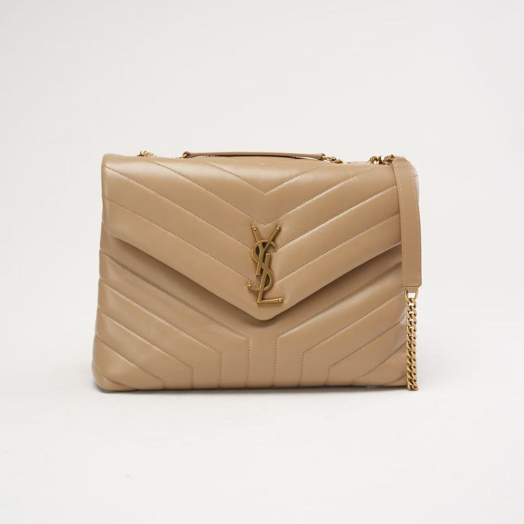 Saint Laurent Medium LouLou Beige 2019