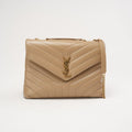 Saint Laurent Medium LouLou Beige 2019