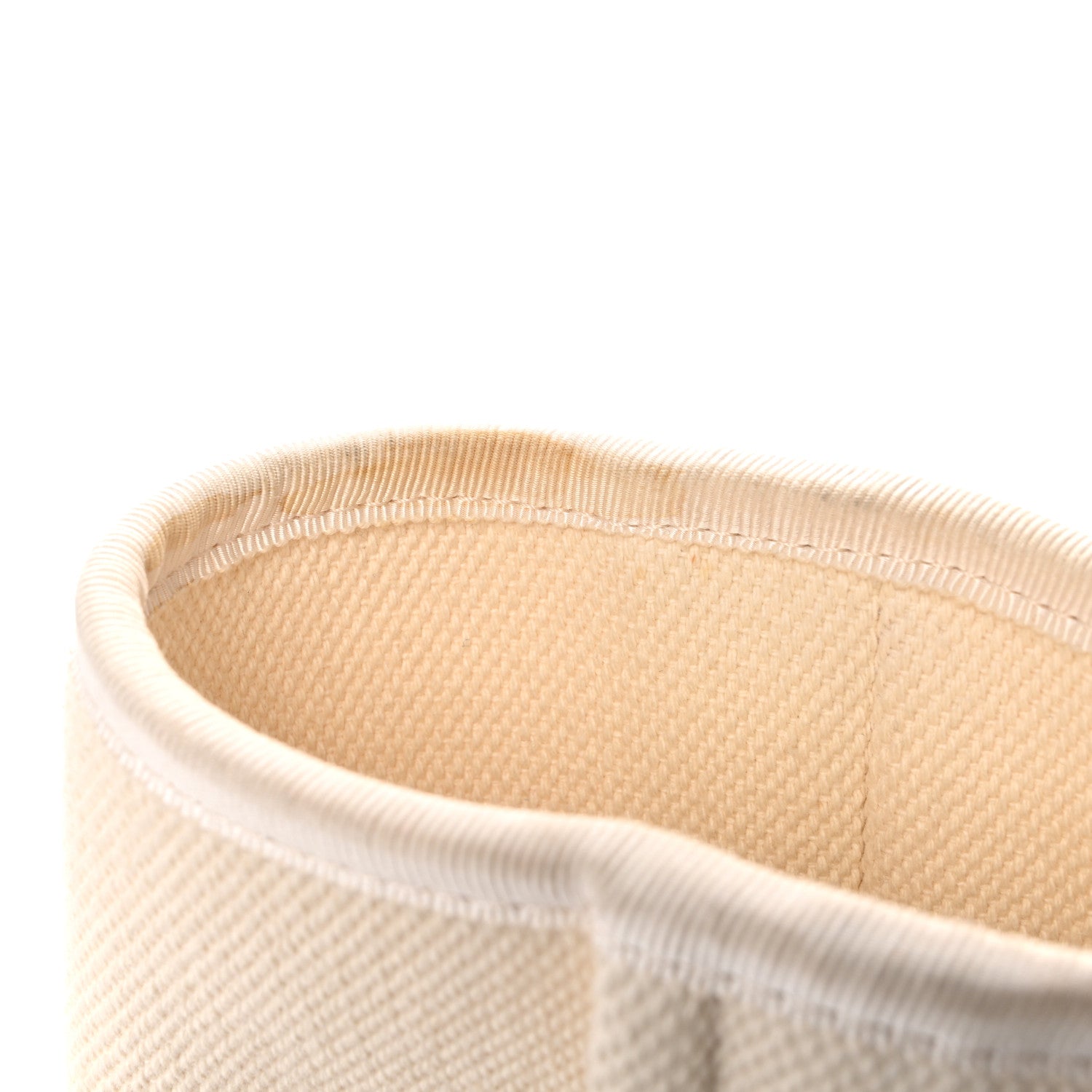 Canvas Pearl Medium Deauville Tote Ecru Beige