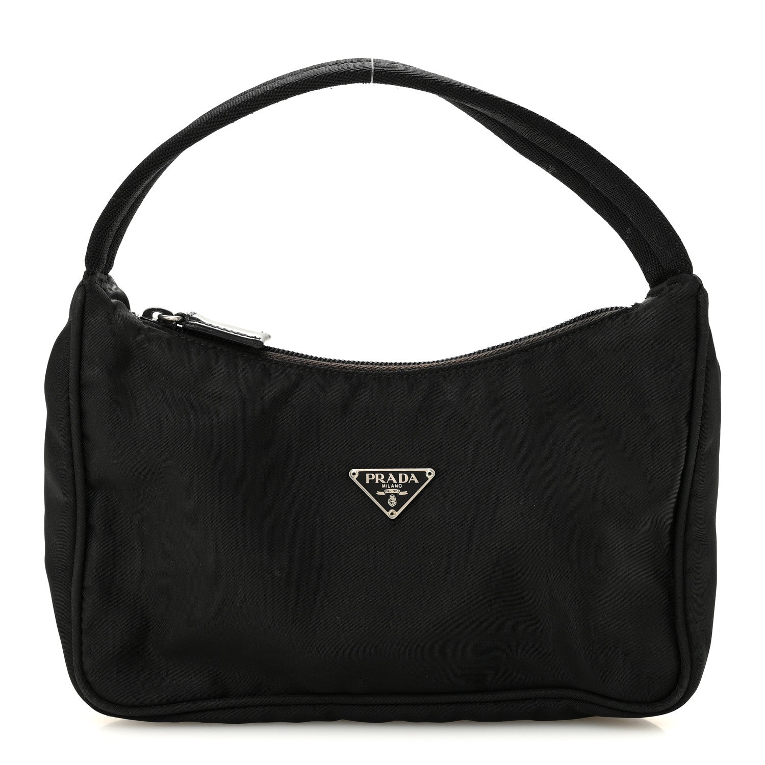 Tessuto Nylon Sport Mini Shoulder Bag Black