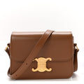 Shiny Calfskin Teen Triomphe Bronze