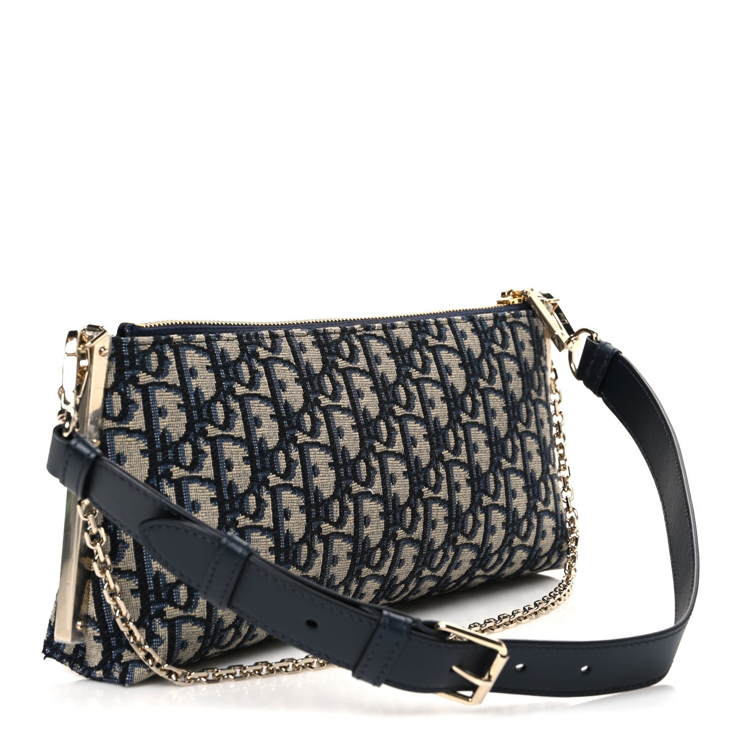 Oblique Dior Club Bag Blue
