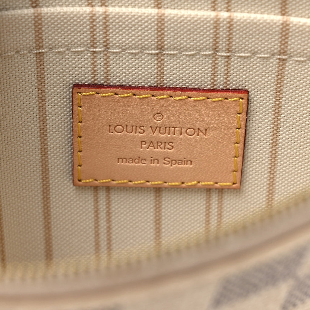 Damier Azur Neverfull MM GM Pochette