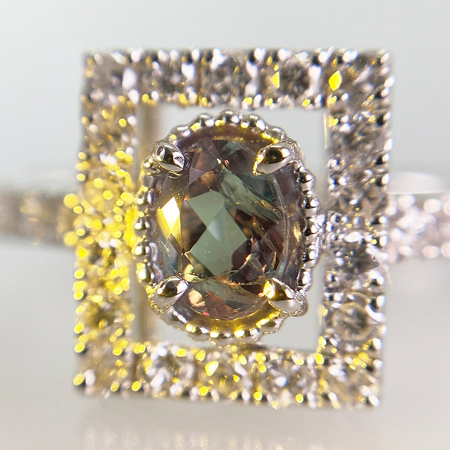 Ring Platinum Alexandrite