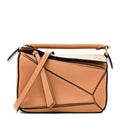 Calfskin Mini Puzzle Bag Tan