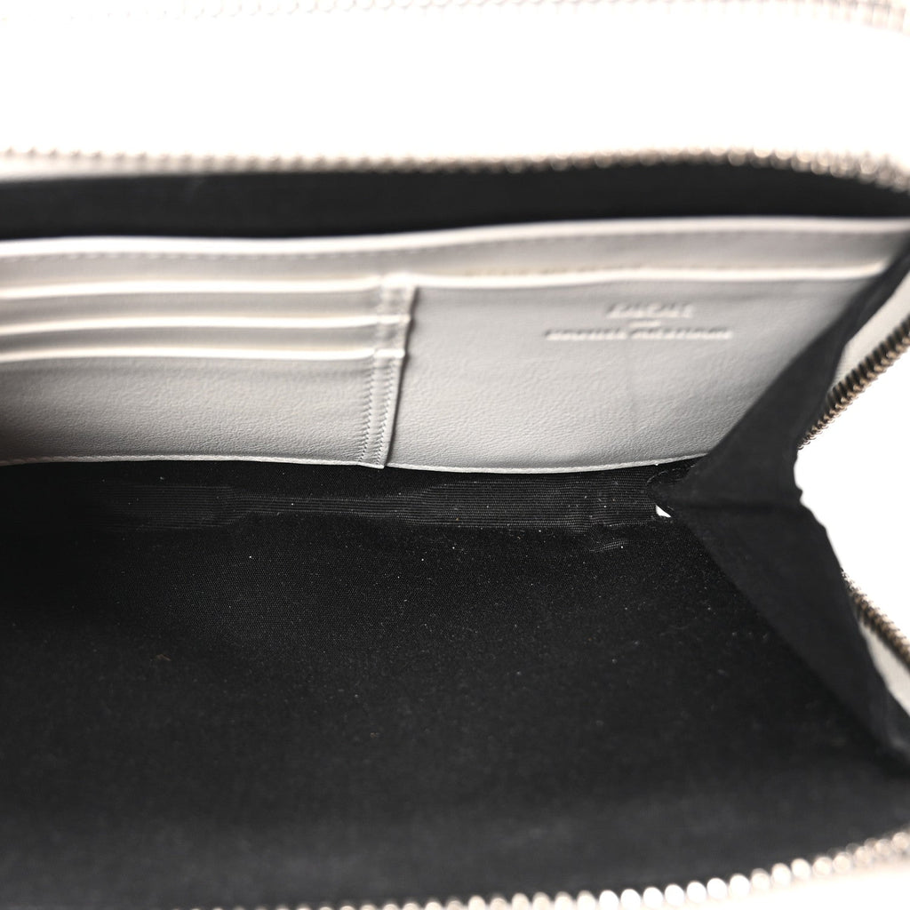 X DANIEL ARSHAM Grained Calfskin Newspaper Messenger White