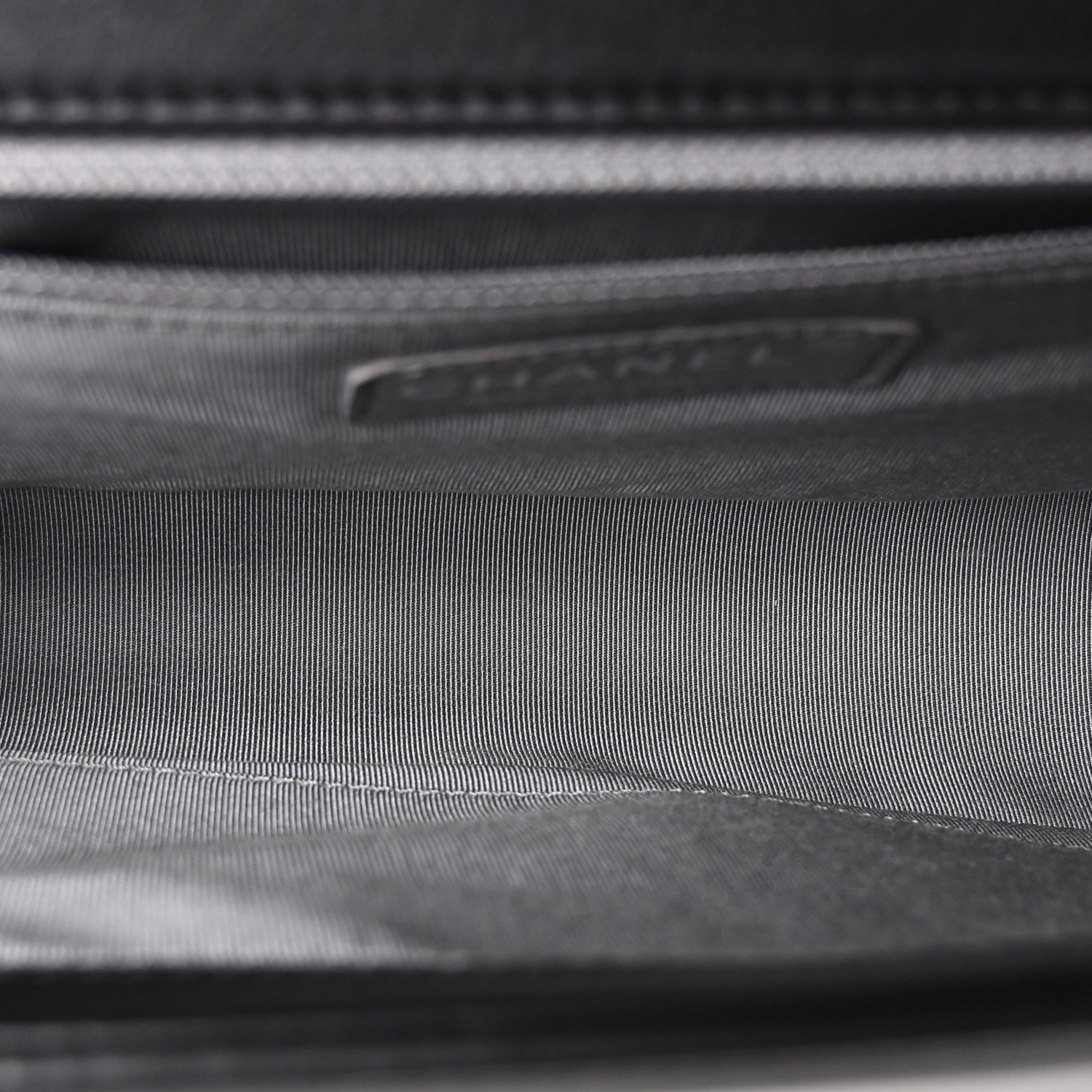 Calfskin Quilted New Medium Boy Flap Black