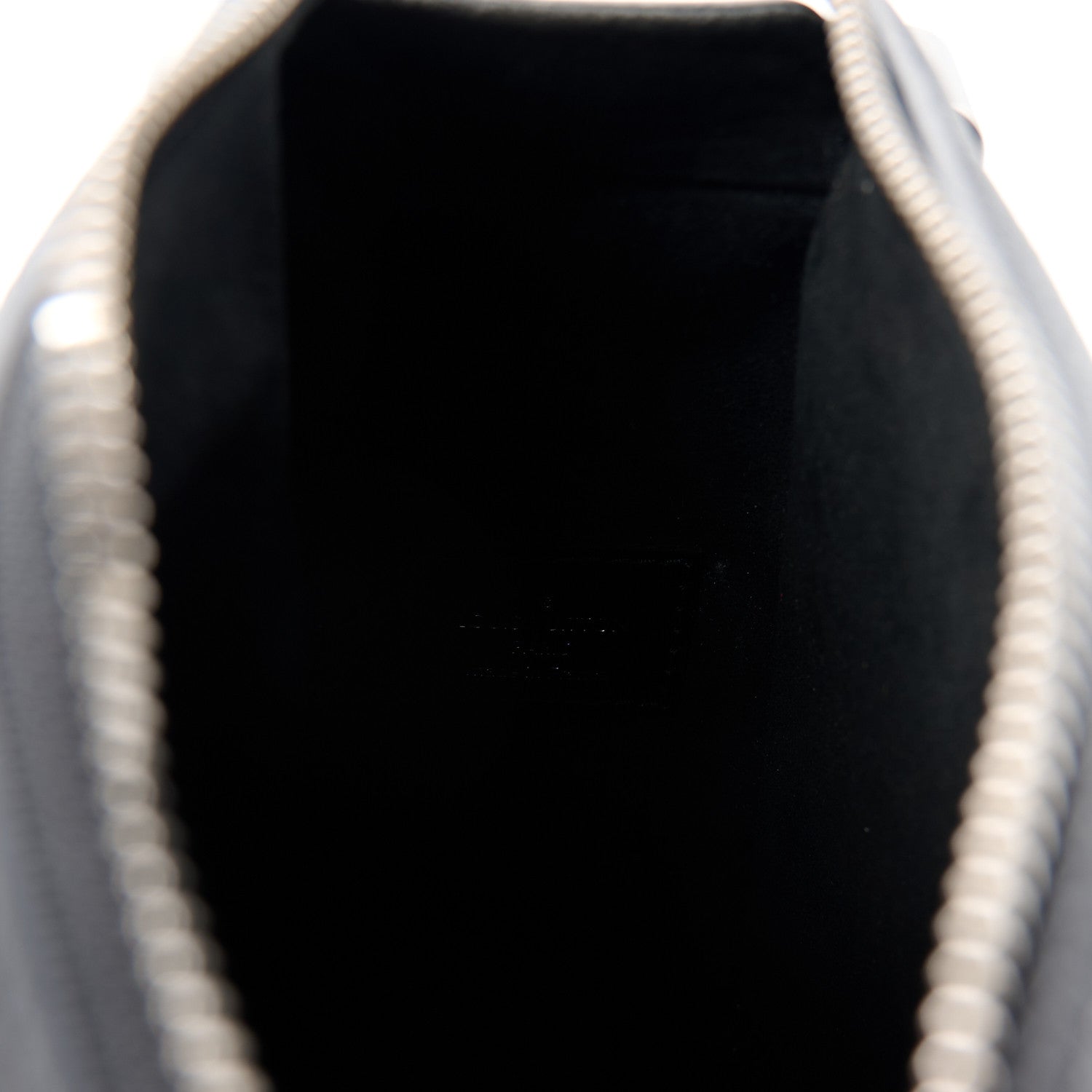 Grained Calfskin Side Trunk MM Black