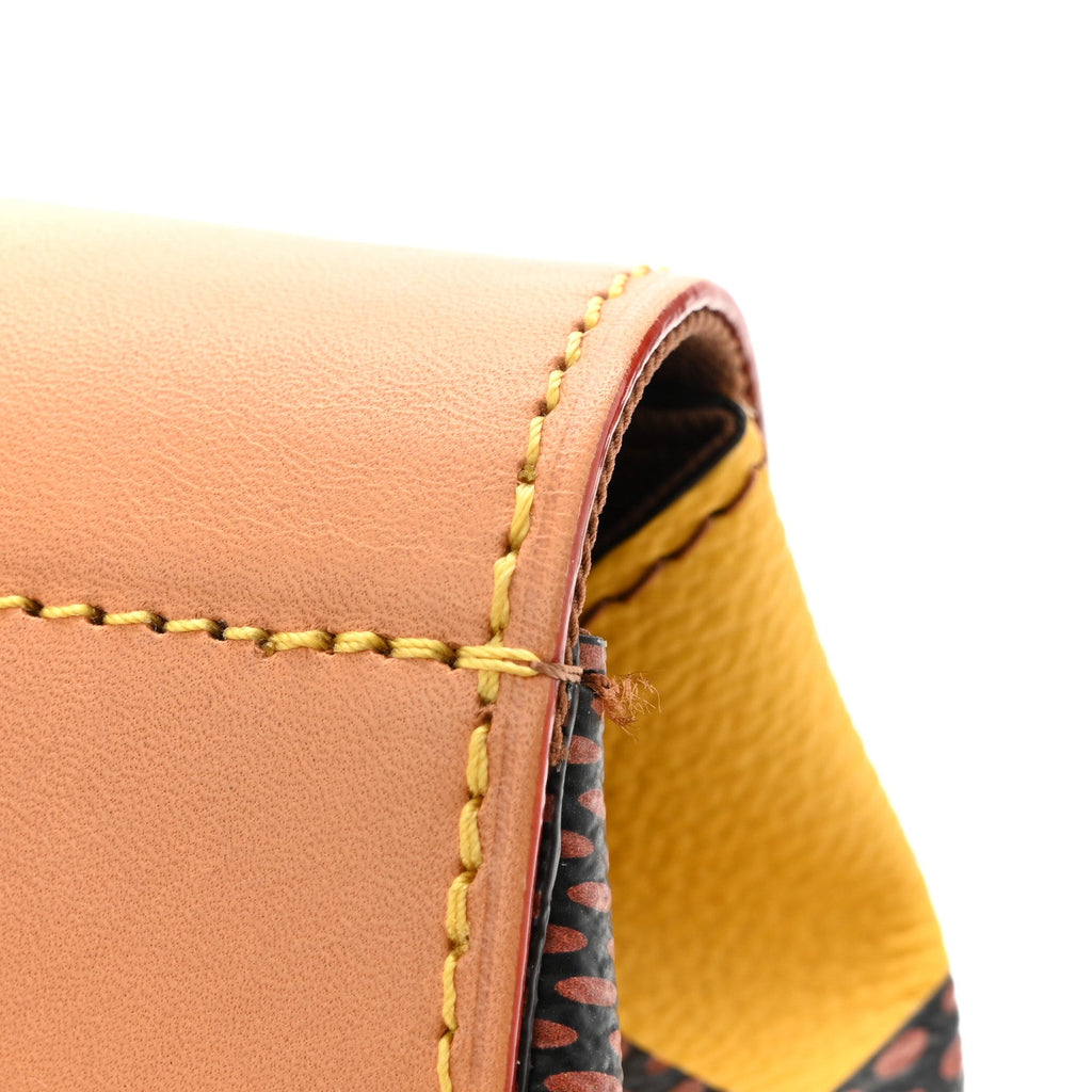 Damier Pop Nano Steamer Yellow
