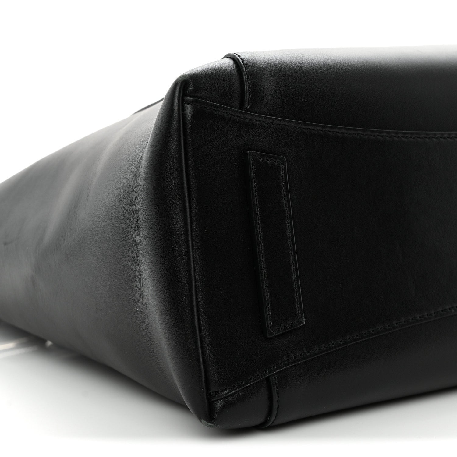 Box Calfskin Small Antigona Sport Top Handle Bag  Black