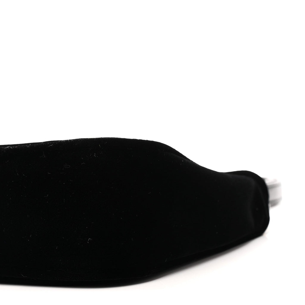 Velvet Nappa Mini Re-Edition Shoulder Bag Black