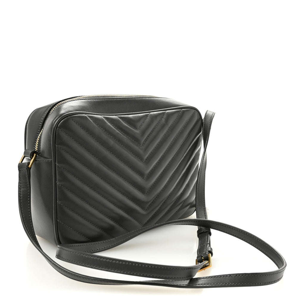 Calfskin Matelasse Monogram Lou Camera Bag Storm
