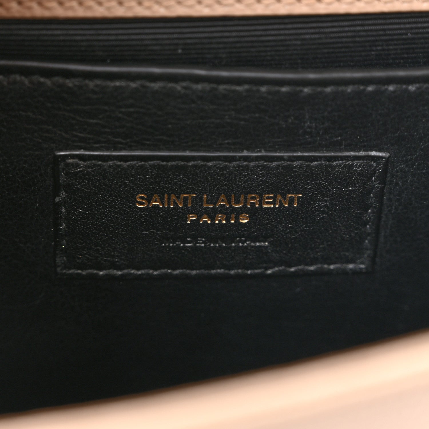 Grain De Poudre Small Monogram Kate Satchel Dark Beige