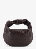 Bottega Veneta Women Jodie Small Leather Handbag With Intrecciato Motif