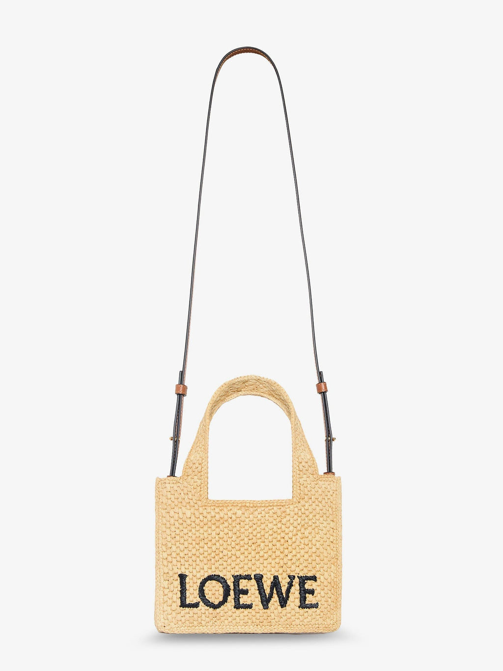 Loewe Women Paula's Ibiza -Loewe Front Mini Raffia Handbag