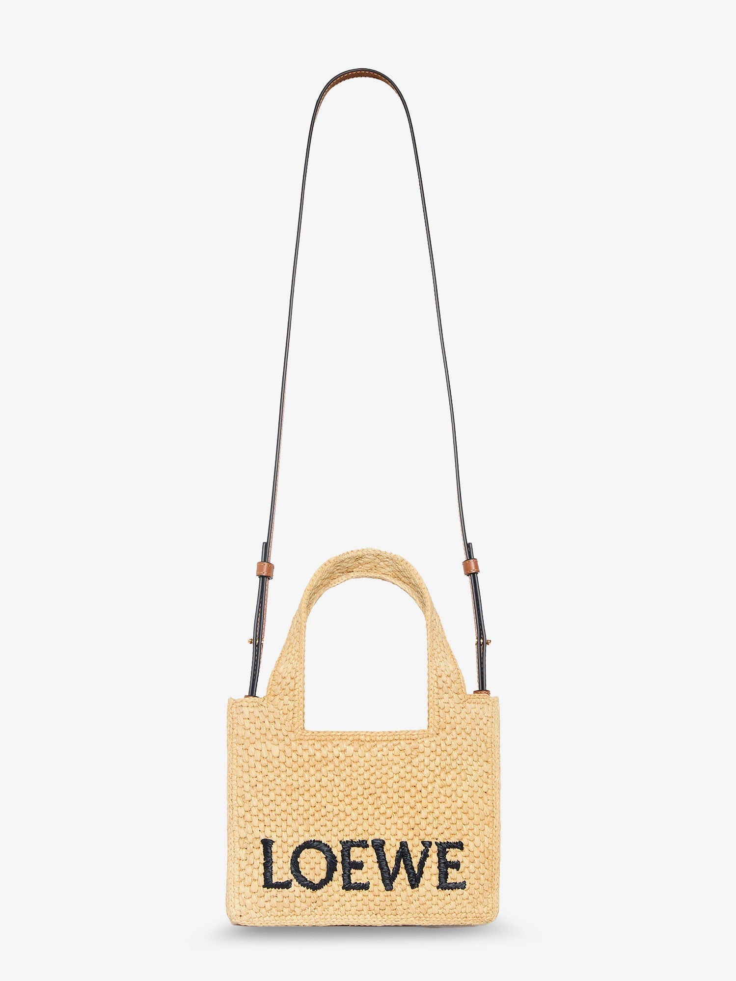 Loewe Women Paula's Ibiza -Loewe Front Mini Raffia Handbag