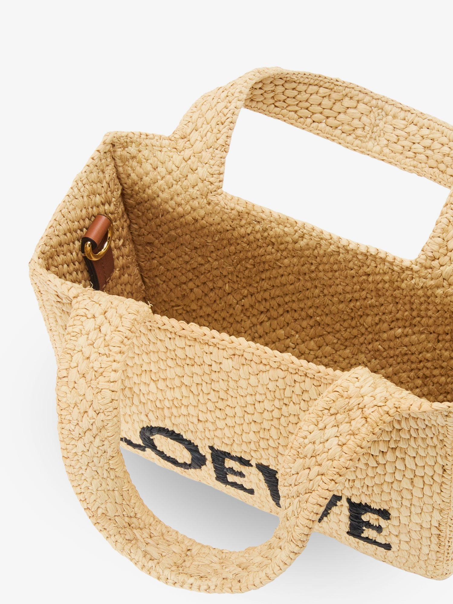 Loewe Women Paula's Ibiza -Loewe Front Mini Raffia Handbag