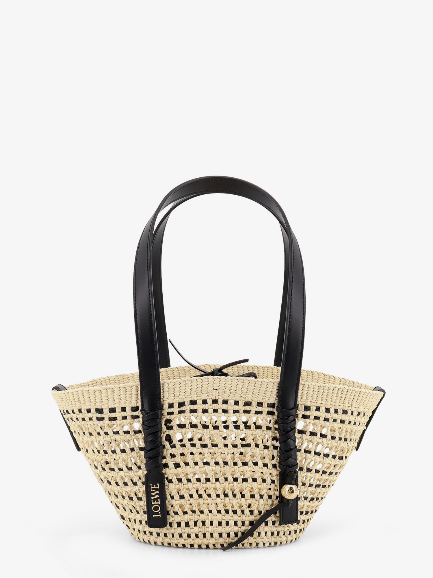 Loewe Women Paula's Ibiza -Braid Basket Small Iraca Palm Leaf Shoulder Bag