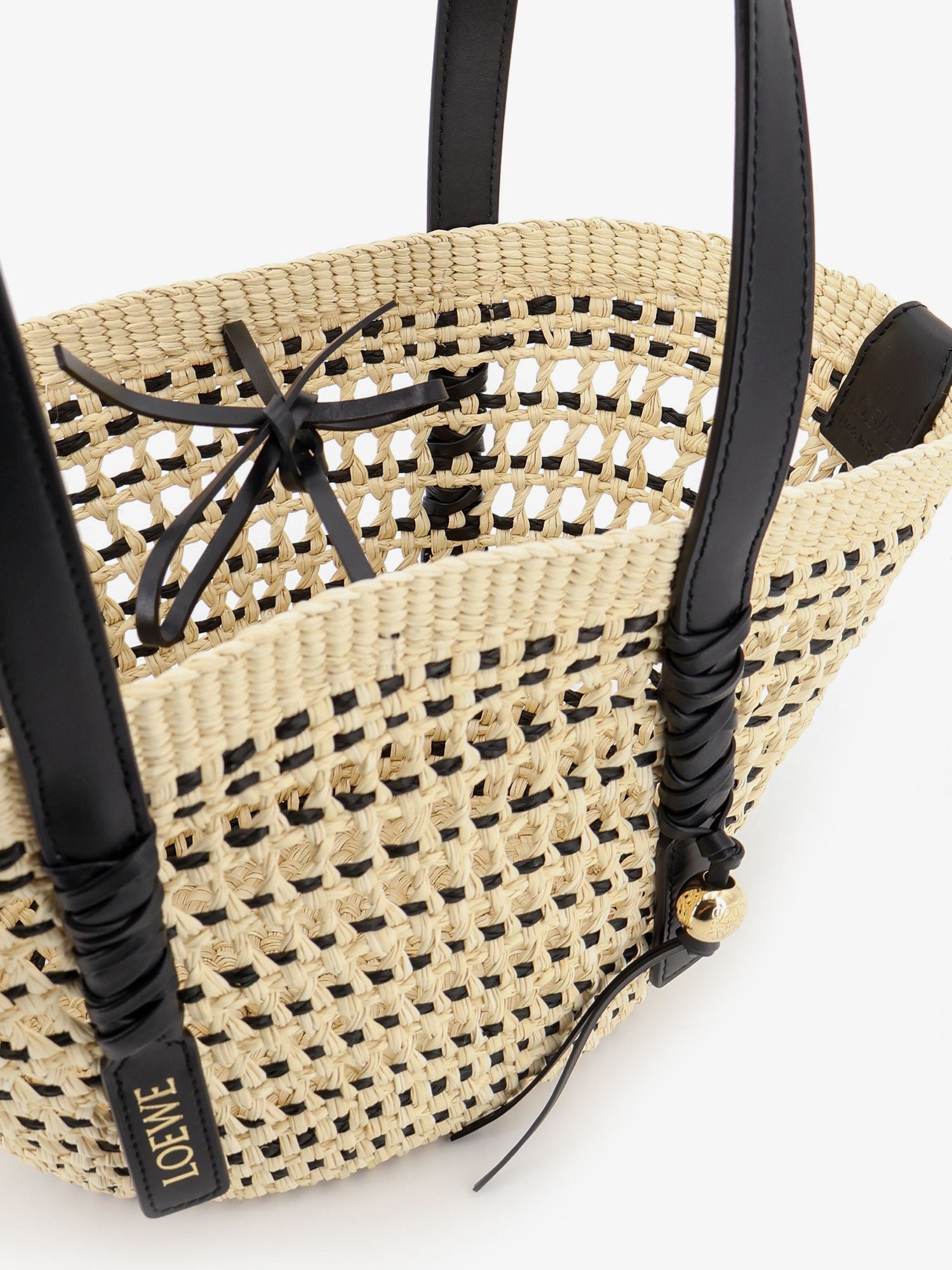 Loewe Women Paula's Ibiza -Braid Basket Small Iraca Palm Leaf Shoulder Bag