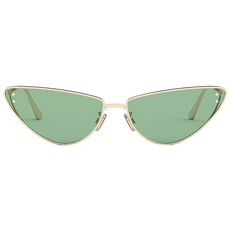 Dior Sunglasses Cat Eye Full Rim, Gold Frame and Yellow Lens MISSDIORB1UB0H0