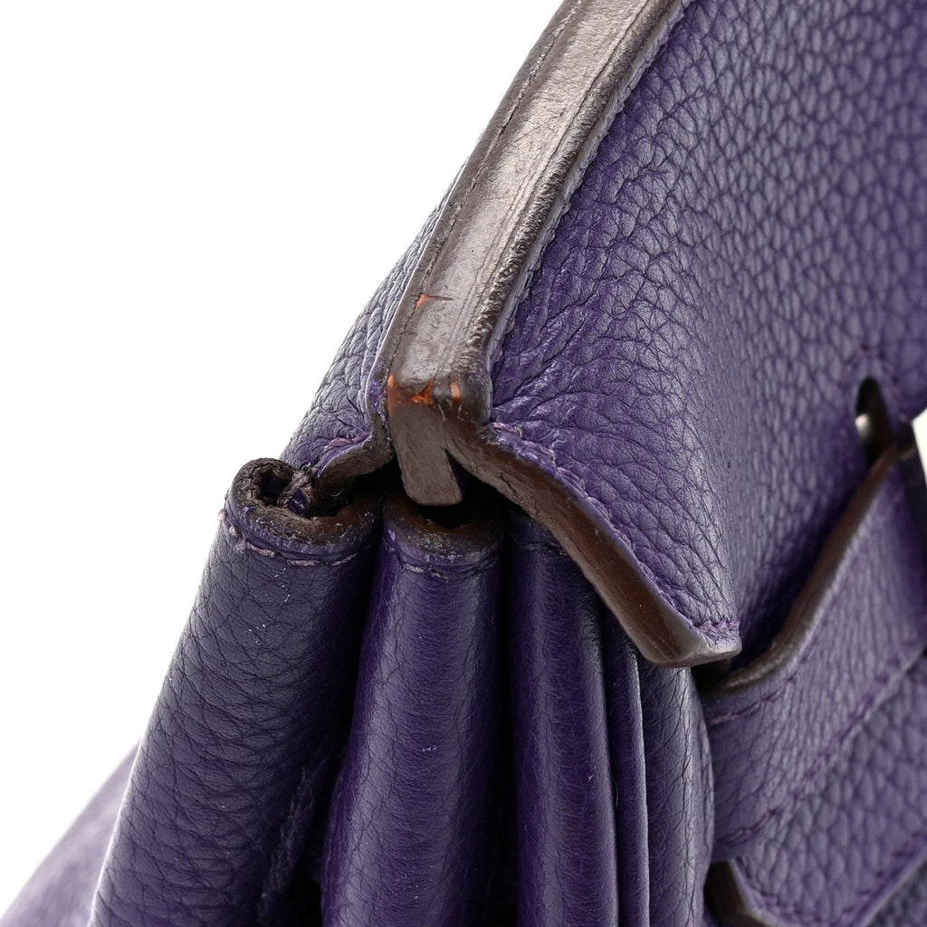 Taurillon Clemence Birkin 35 Iris