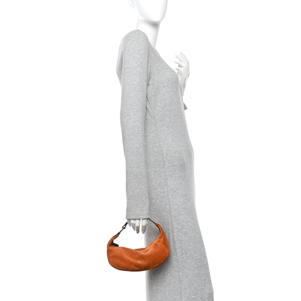 Suede Mini Bag Orange