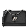 Epi Twist Shoulder Bag MM Black