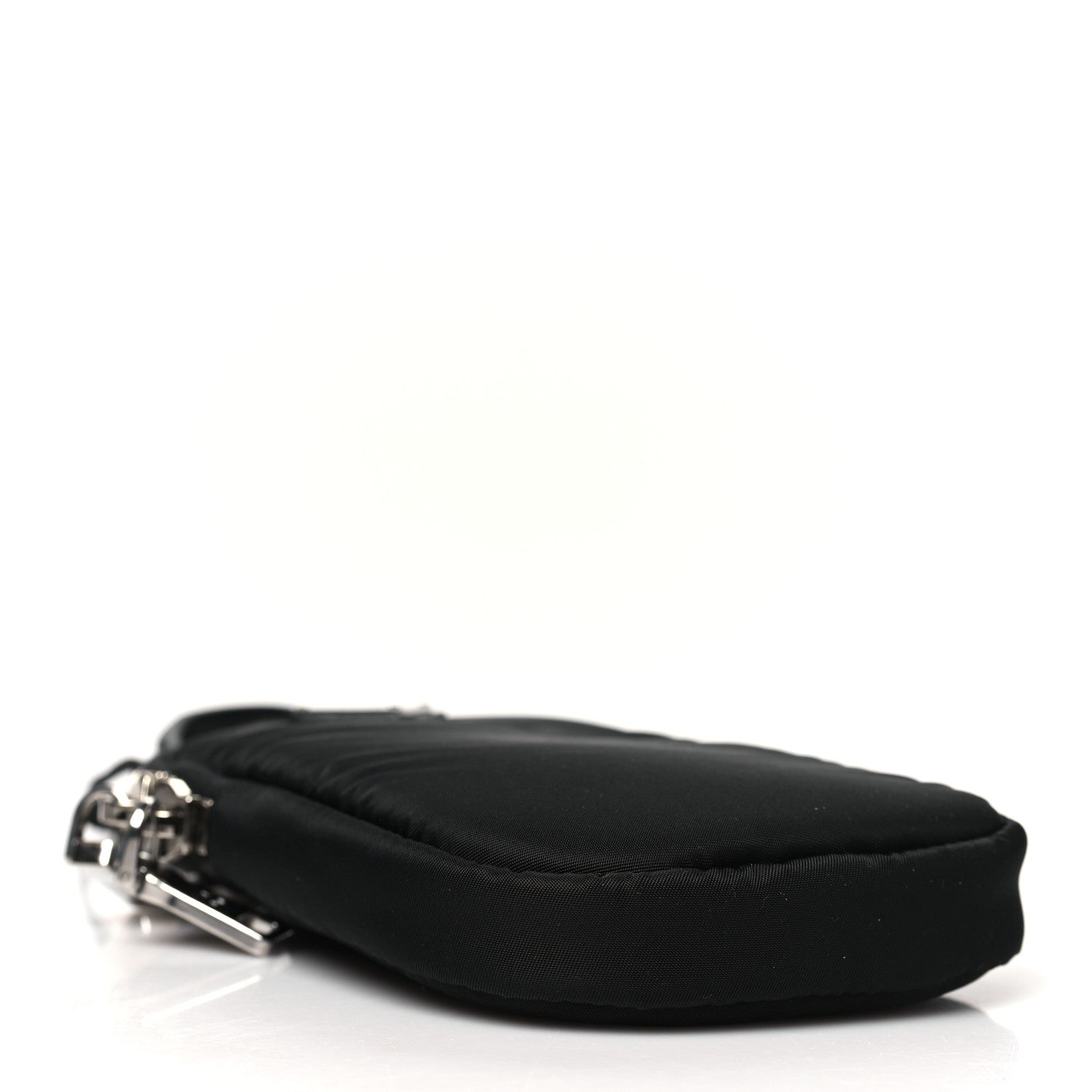 Tessuto Nylon Pocket Mini Bag Black