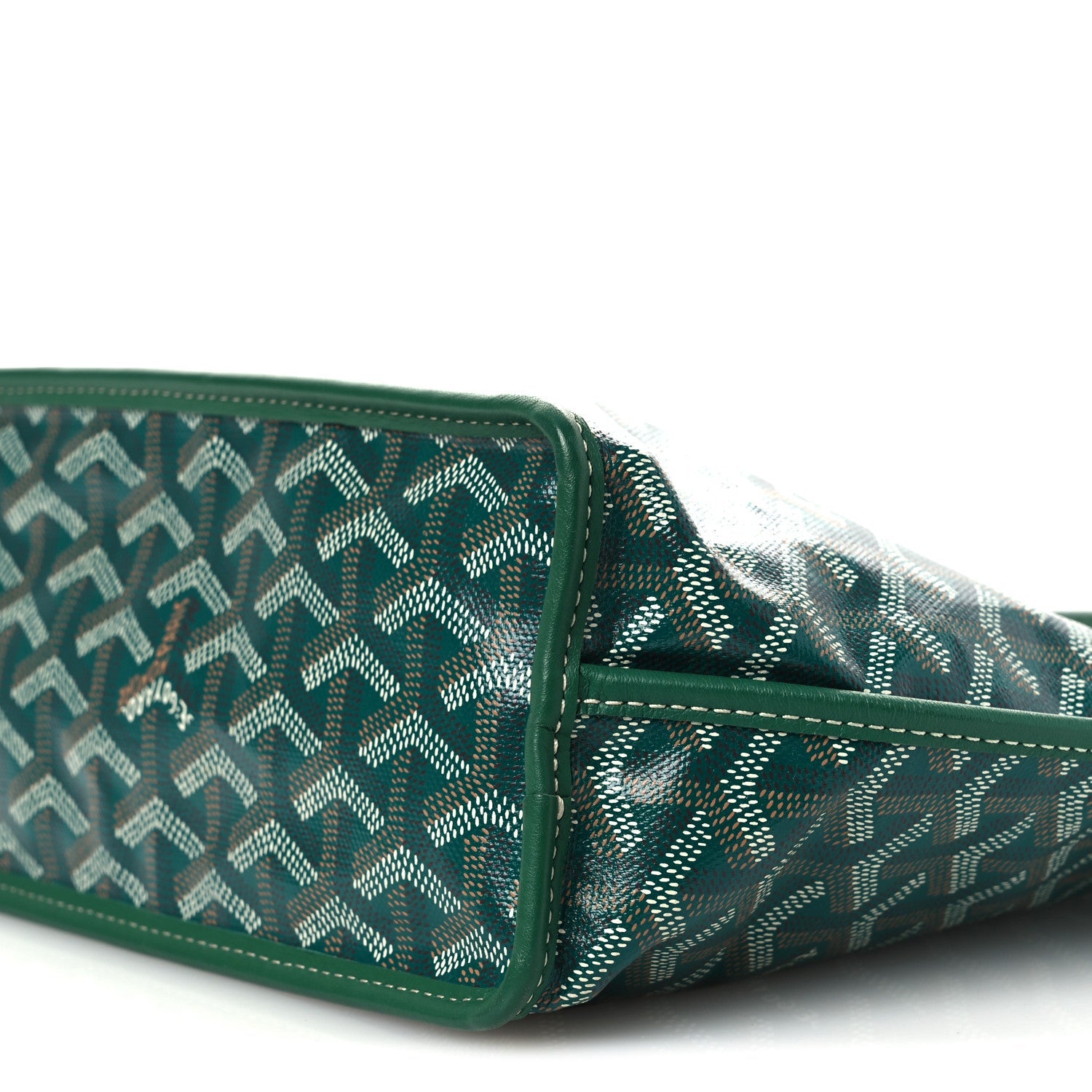 Goyardine Reversible Mini Anjou Green