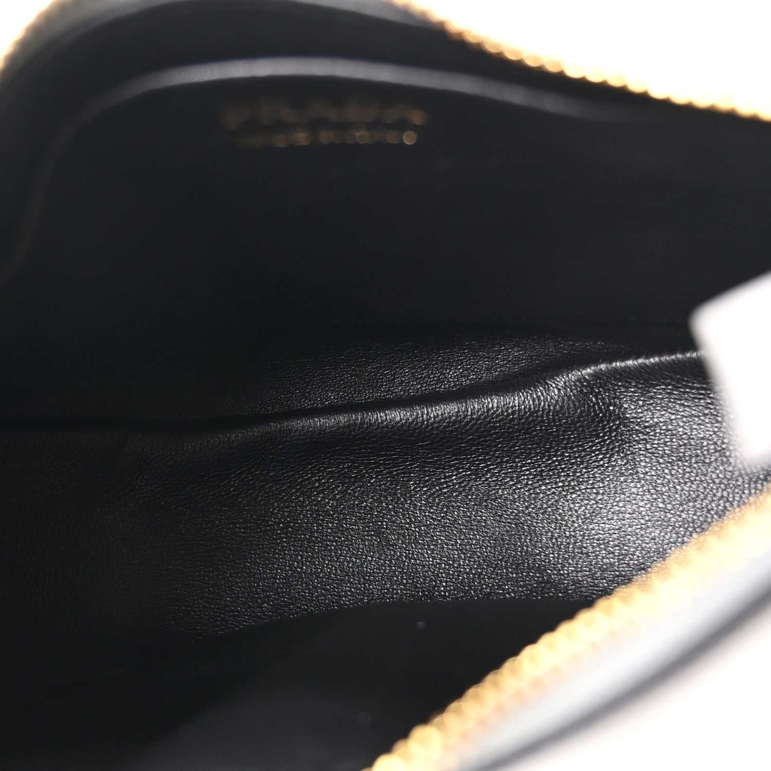 Soft Calfskin Arque Shoulder Bag Granito