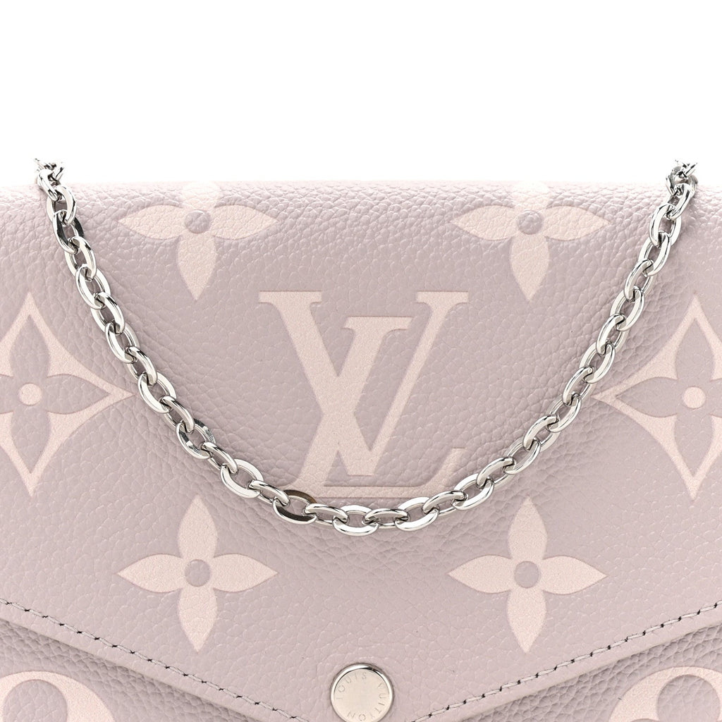 Empreinte Monogram Giant Felicie Pochette Brume Quartz