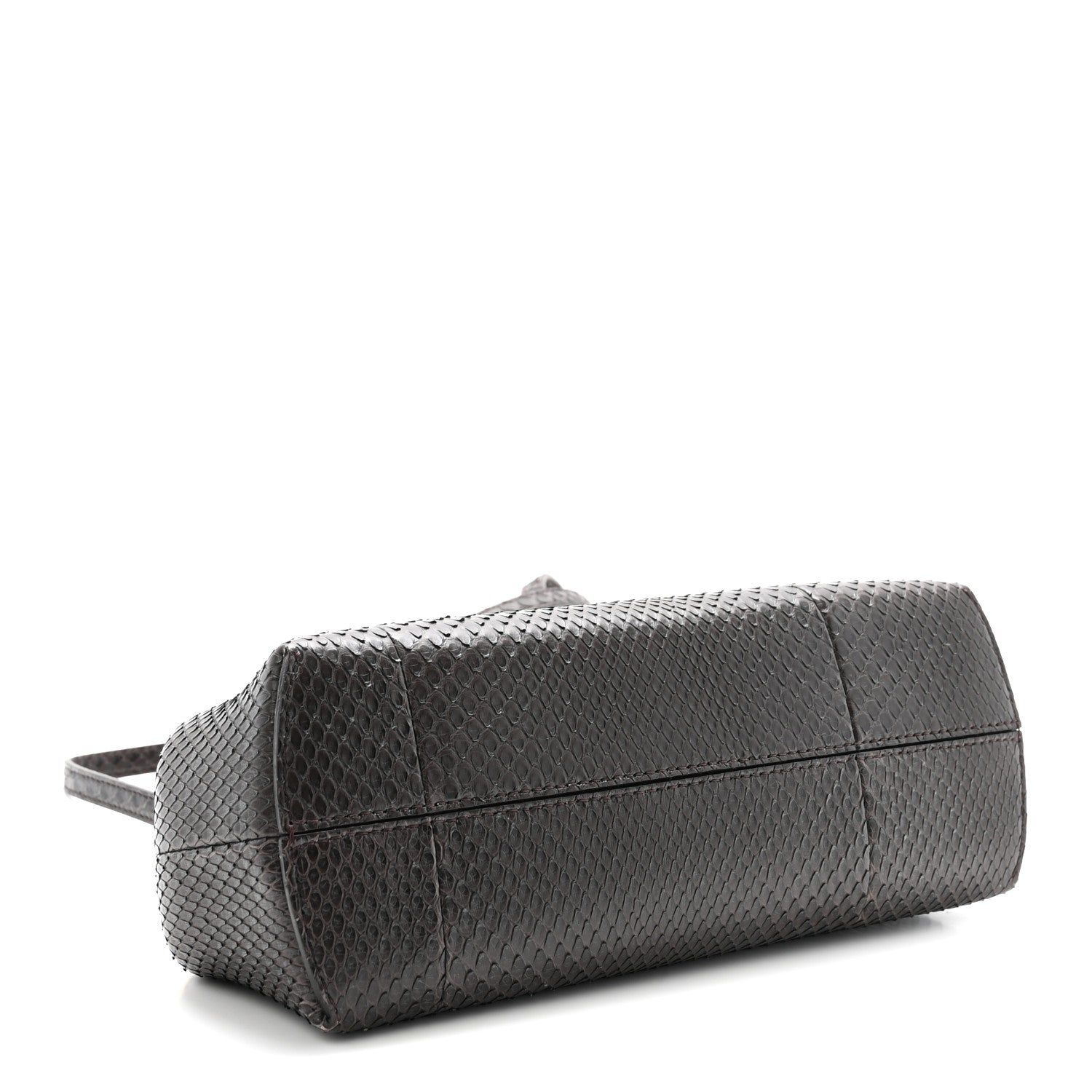 Snakeskin Small Fendi First Brown