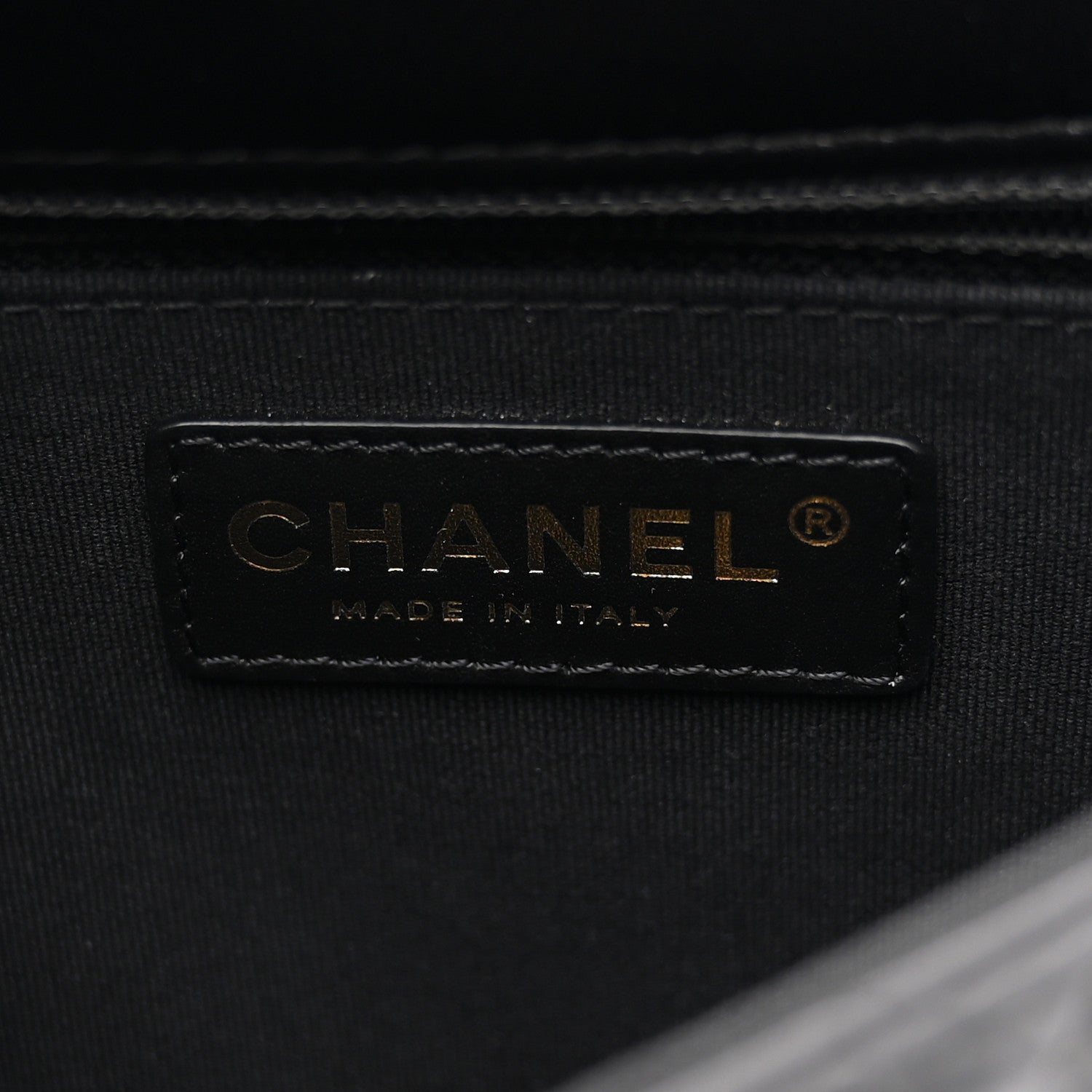Lambskin Quilted CC Medium Dynasty Flap Black
