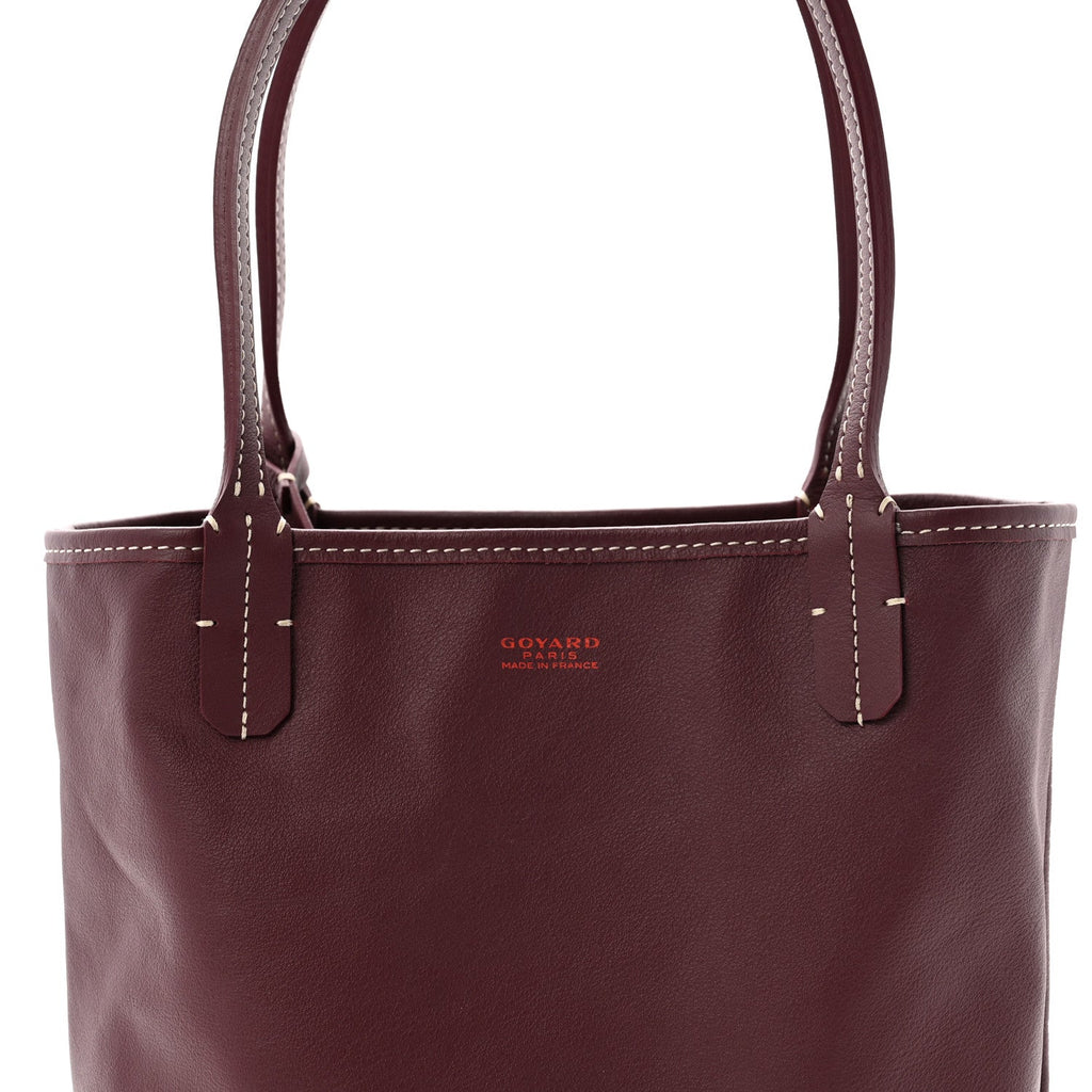 Goyardine Reversible Mini Anjou Burgundy