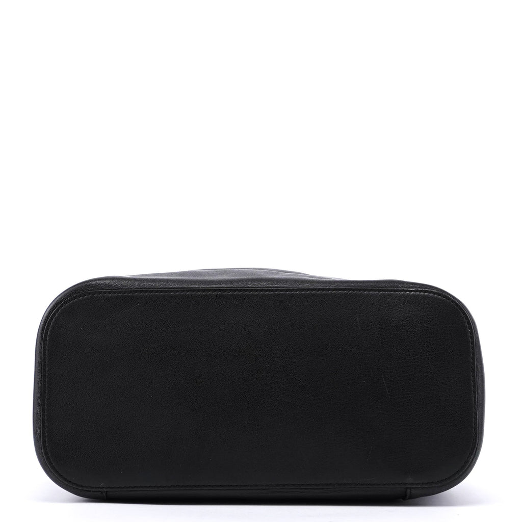 Fall 1999 Black Leather Loop Shoulder Bag