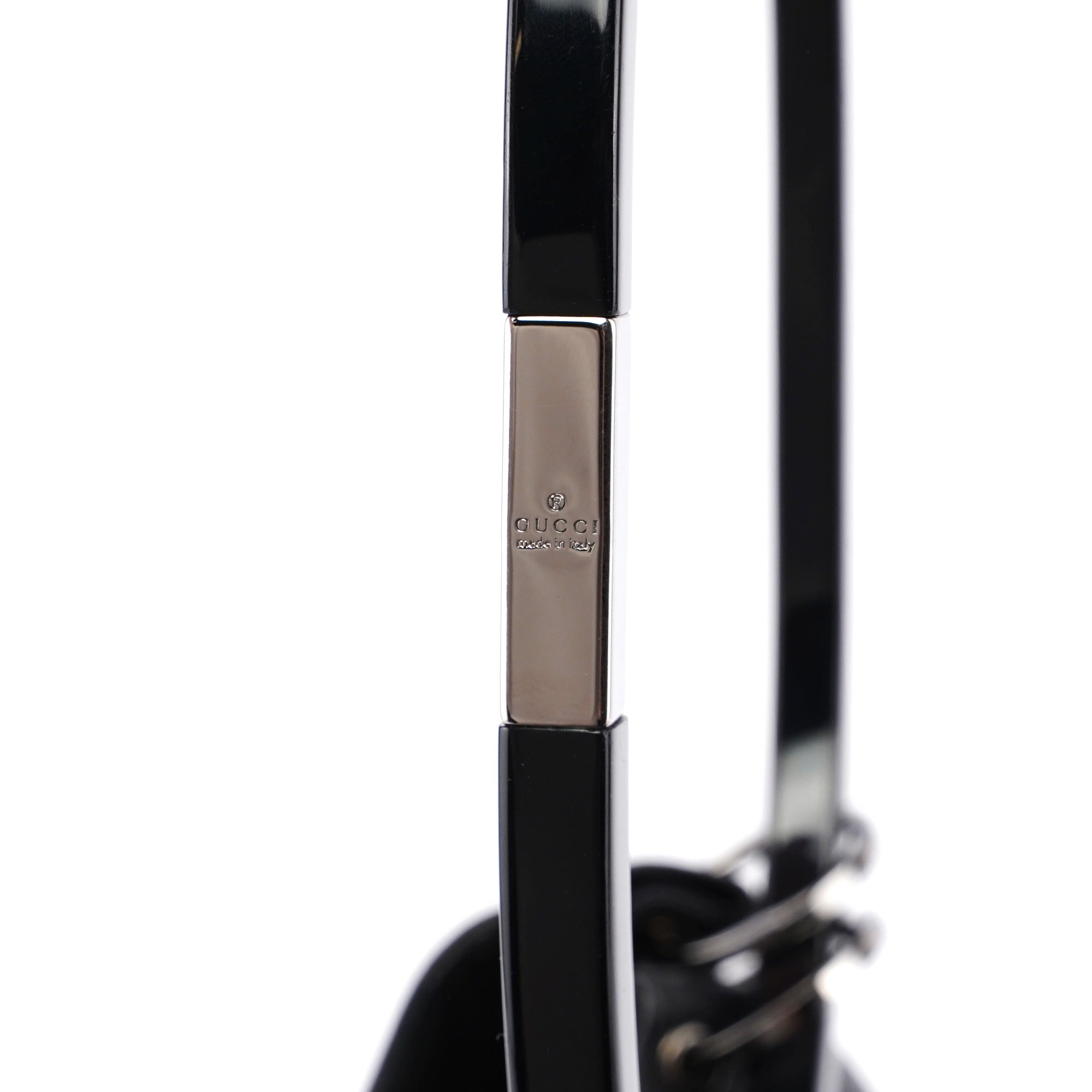 Fall 1999 Black Leather Loop Shoulder Bag
