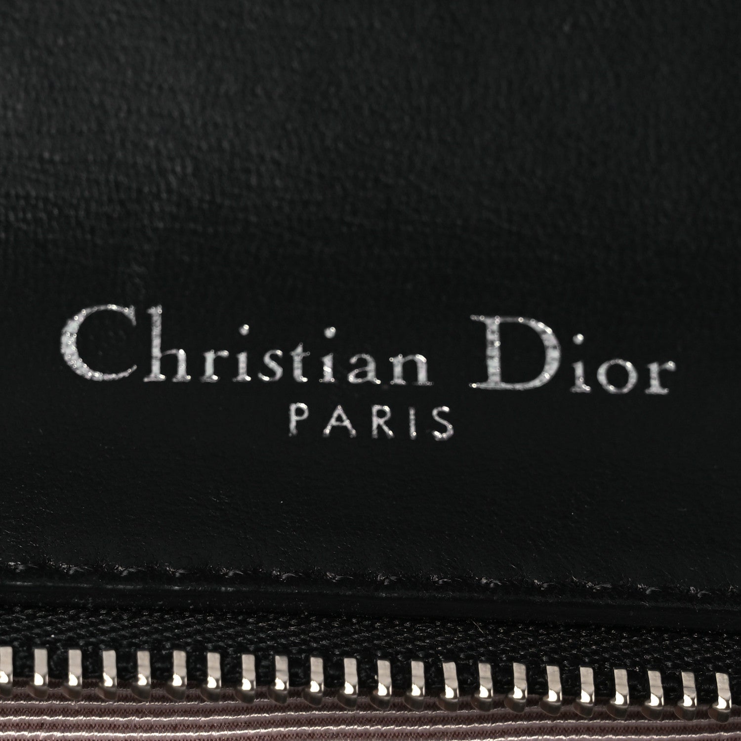 Lambskin Medium Diorama Flap Bag Black