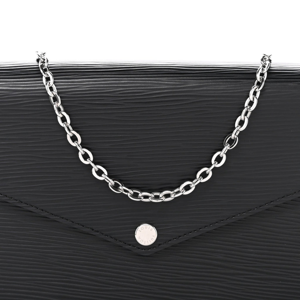 Epi Pochette Felicie Black